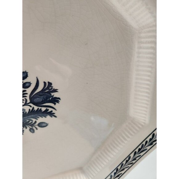 Vtg 1776 Independence Ironstone Octagon Platter by Castleton China Made in Japan - Picture 5 of 12